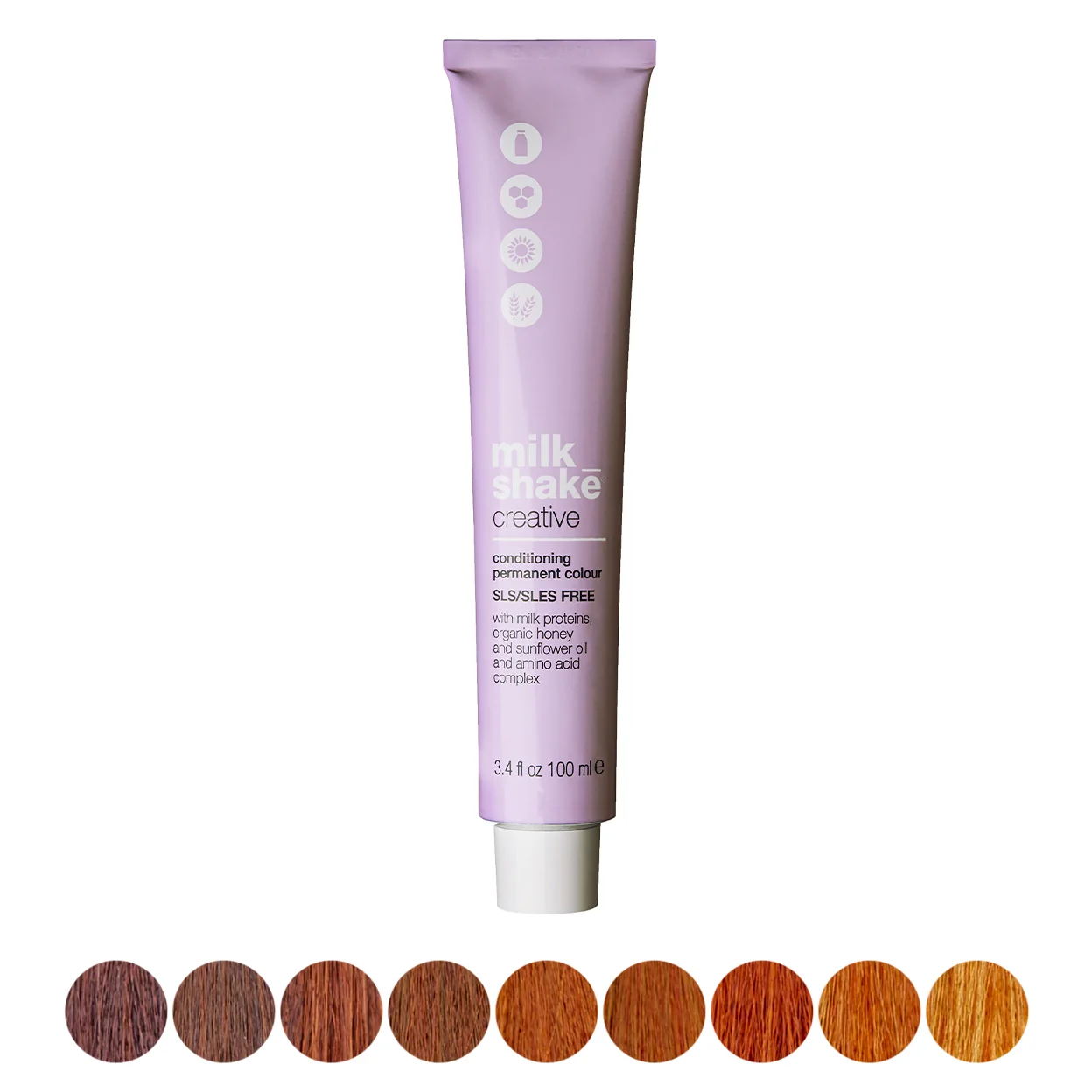 milk_shake creative permanent color - copper shades