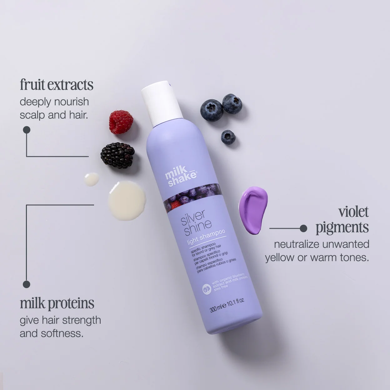 milk_shake silver shine light shampoo - Image 5